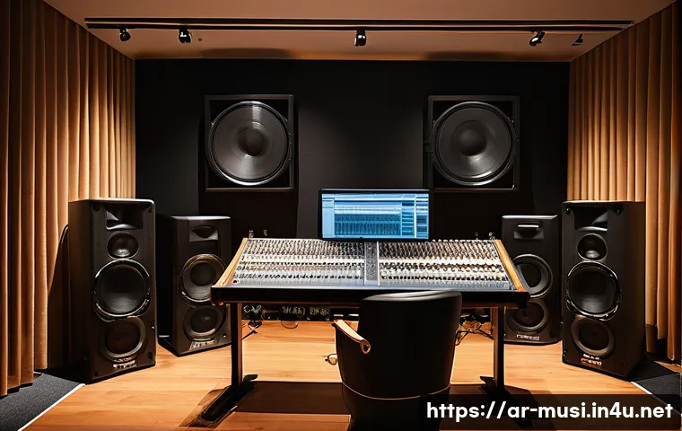 드럼 녹음 장비 추천 - A professional recording studio setup focused on capturing a traditional Arabic drum kit, featuring ...